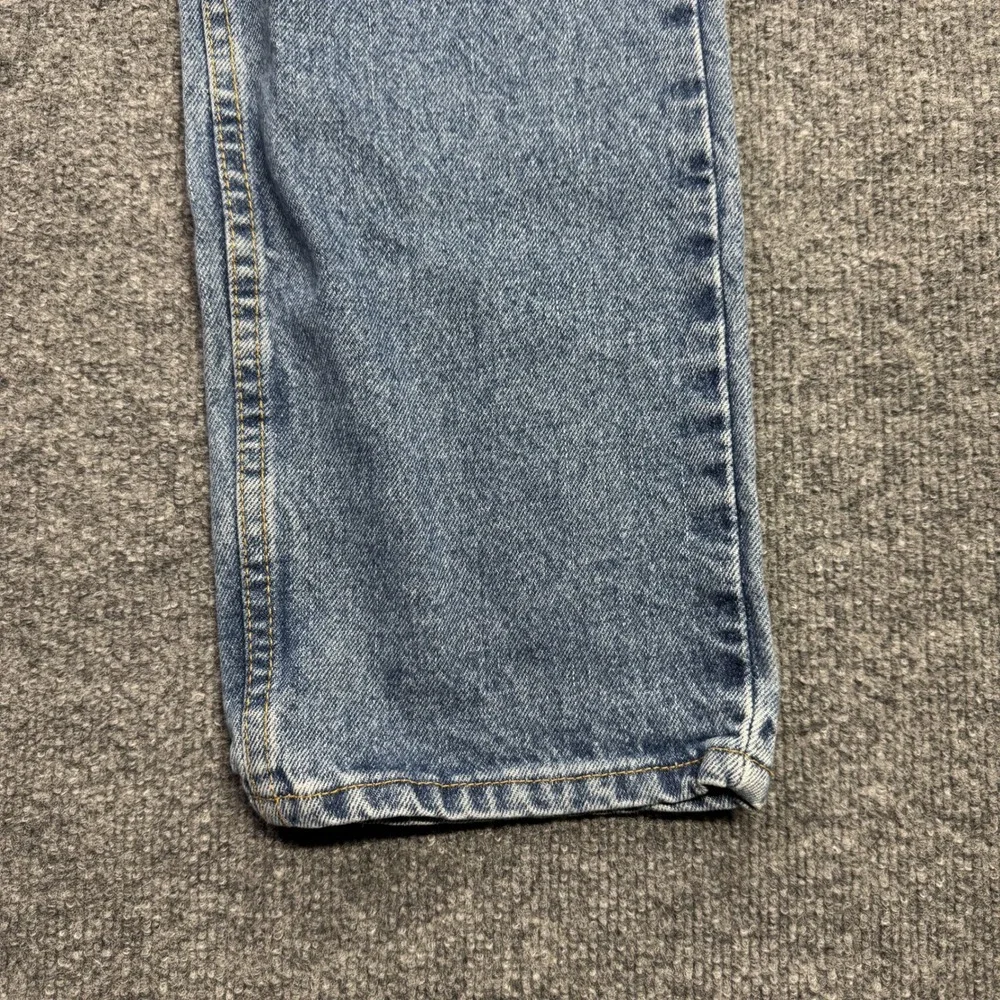 Levis 505 Straight Leg Jeans Mens 34x30 Blue Regular Fit Denim